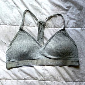 Calvin Klein Grey Bralette